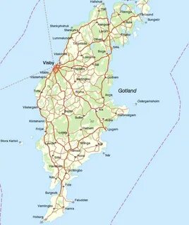Остров готланд на карте балтийского моря
