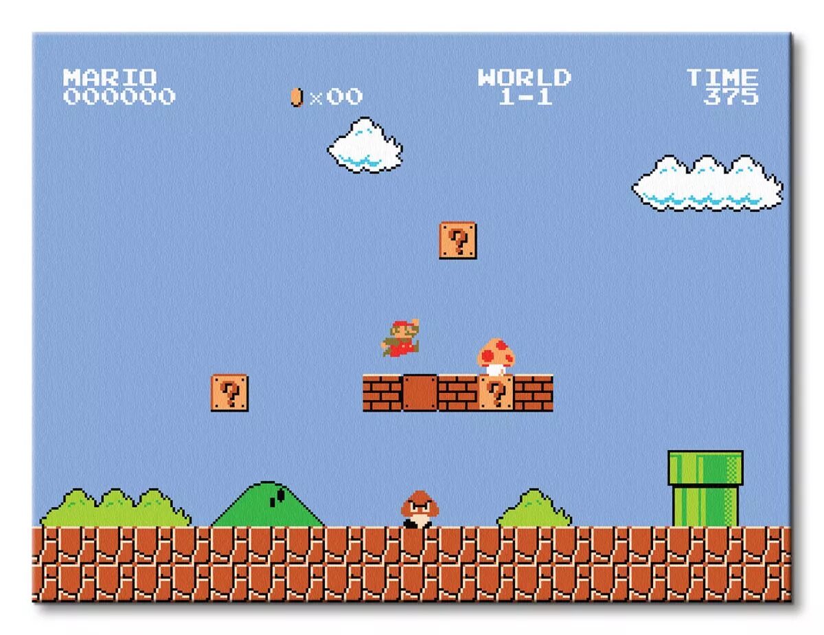 Super Mario Bros 1 уровень. Super Mario Bros Level 1-1. Супер Марио БРОС уровень 1-1. Марио уровень 3-1. Супер марио проходит