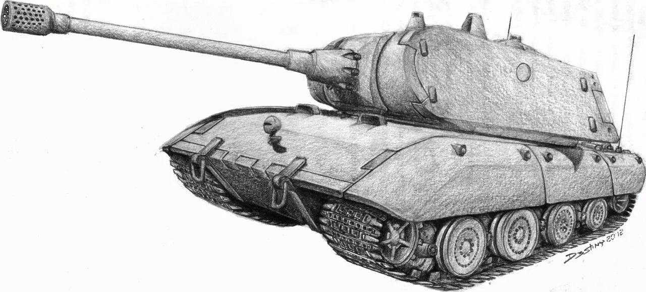 Ис изображение. Е 100 танк. Танк е100 Maus. Танк Маус и танк е 100. Нарисовать танк е 100.