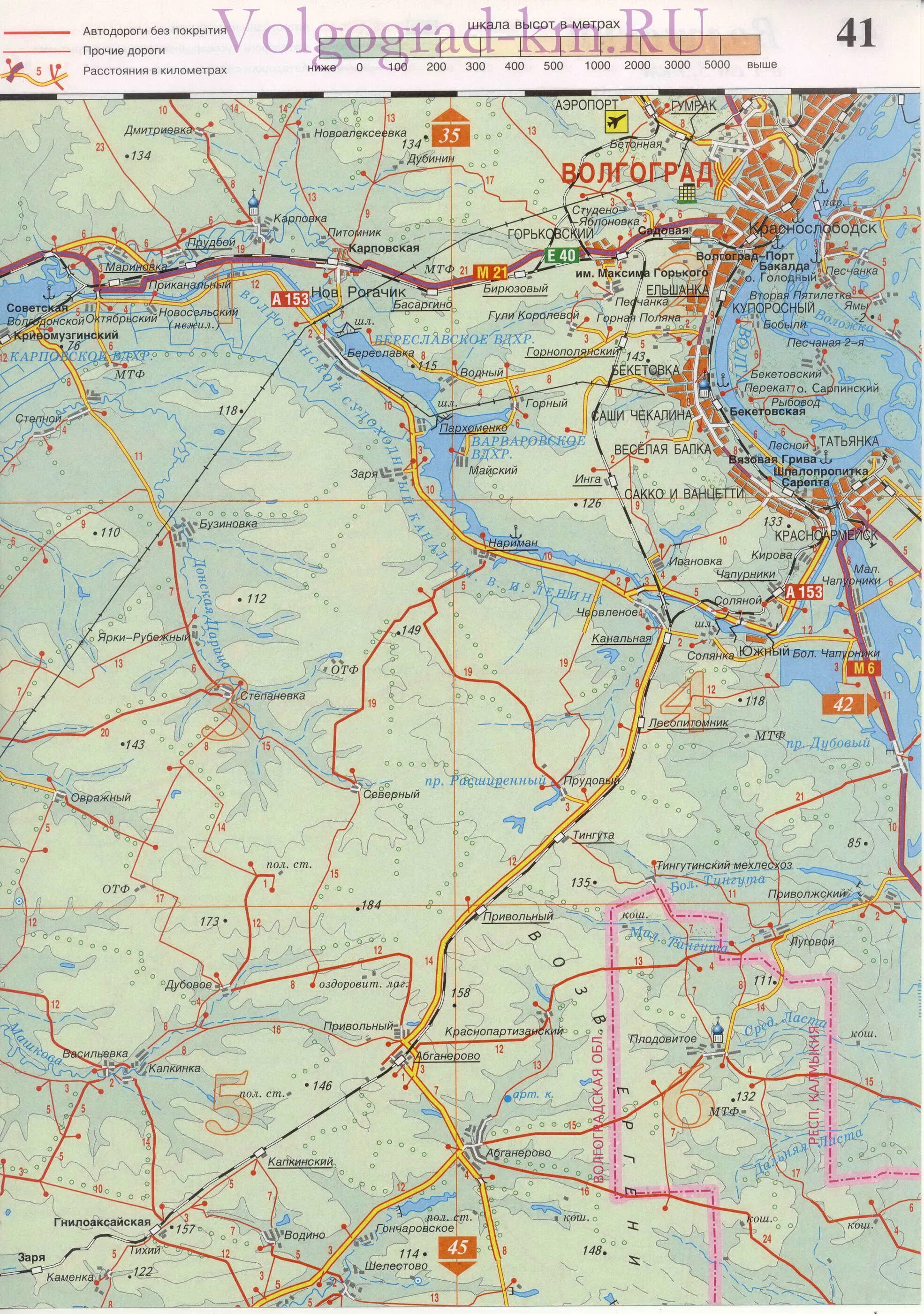 Карта дорог Волгоградской области. Карта автомобильных дорог Волгоградской области. Карта автодорог Волгоградской области подробная. Карта автодорог Волгоградской области с км. 30 км на карте