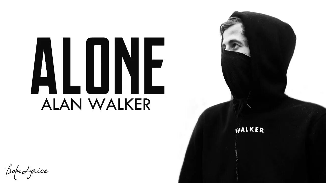 Alan walker who i. Alan walker alone обложка.