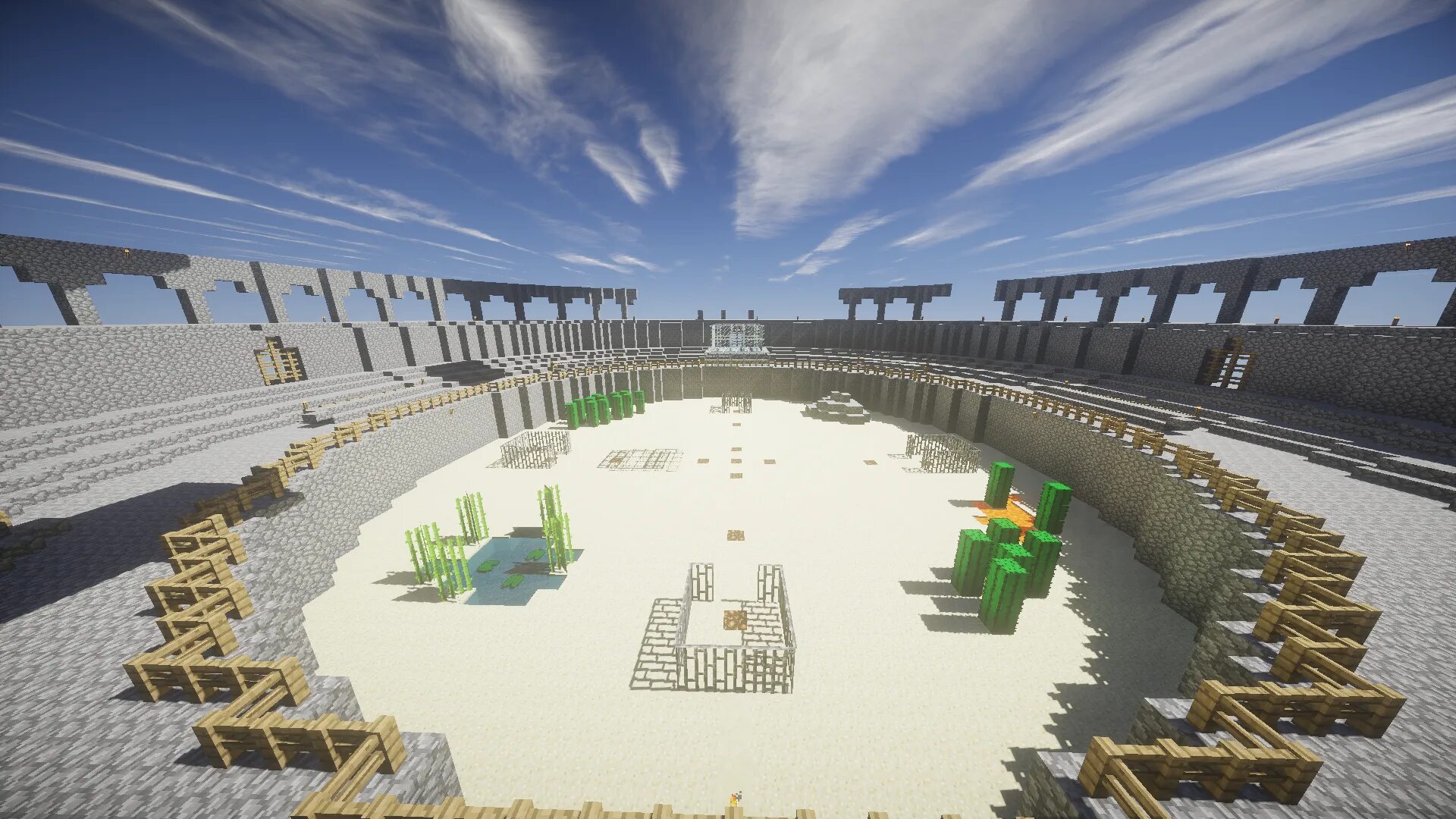 Minecraft arena