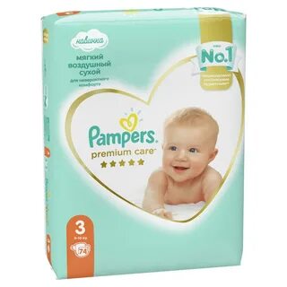 Подгузники premium care размер 3