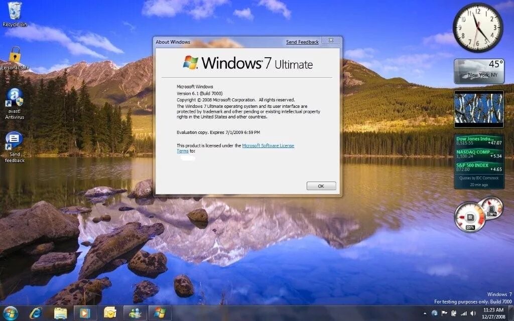 Build 7. Windows 7 сборка 7000. windows 7 beta. windows 7 beta build 7000. windows 7 build 7000 2009.