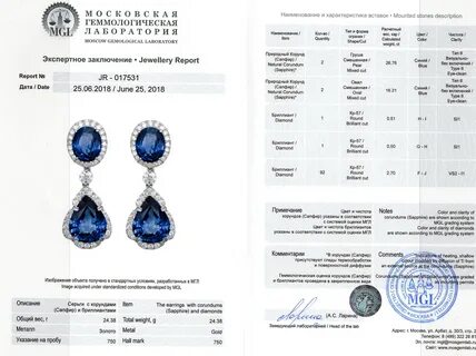 Сапфир каталог ювелирных инструментов