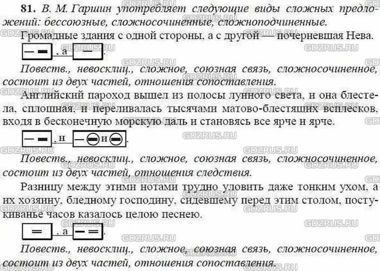 Ладыженская 9 класс 169. Гдз ладыженская русский 9 класс упражнение 81. Русский язык 9 класс упражнение 81 ладыженская. Русский язык 9 класс Тростенцова. Гдз по русскому 9 класс Тростенцова.