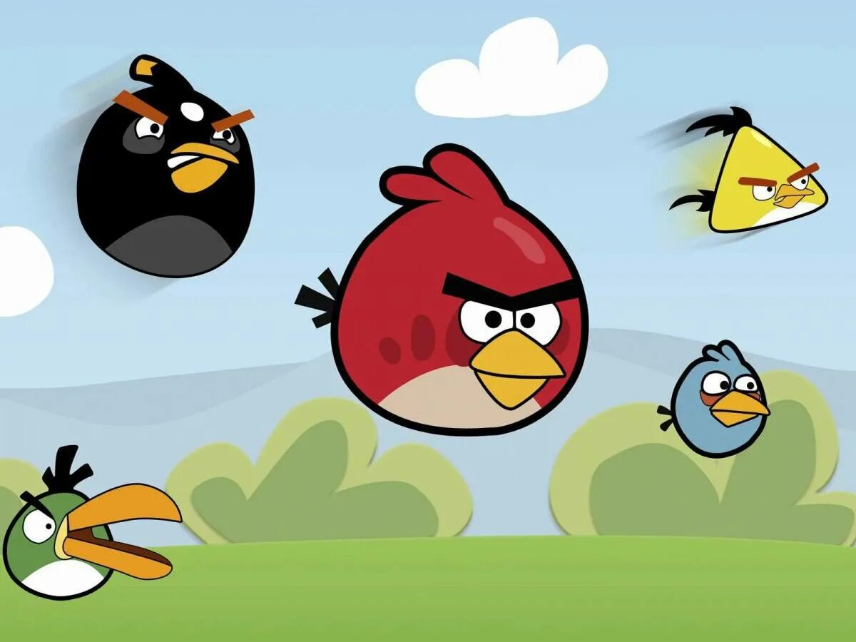 3. Новая версия птички. Игрушки angry birds rovio. Злые птички игра. Игра angry birds toons.