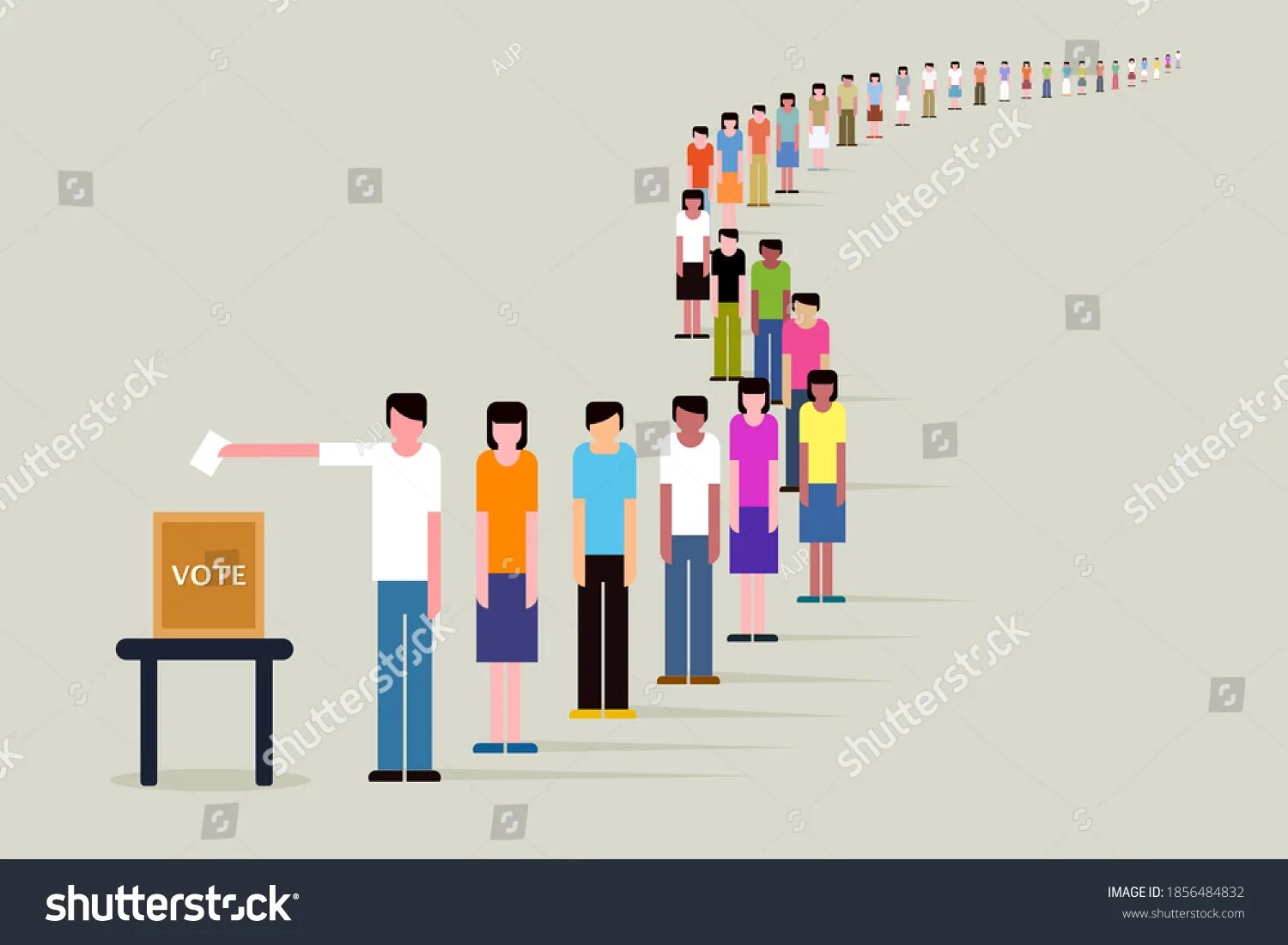 Long queue that