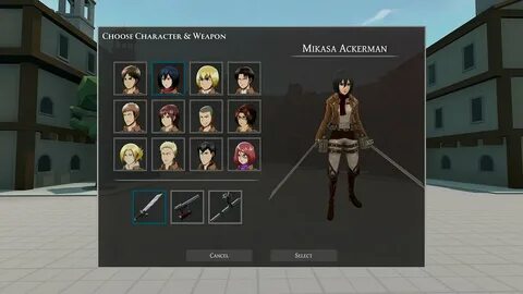 Скриншоты Roark's Attack on Titan Fan Game / Картинка 10.