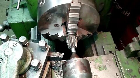 Наплавка зубьев шестерни