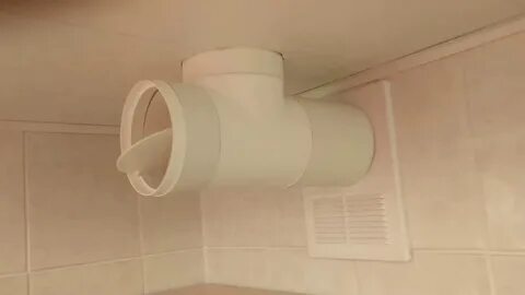 Обратный клапан естественной вытяжки
