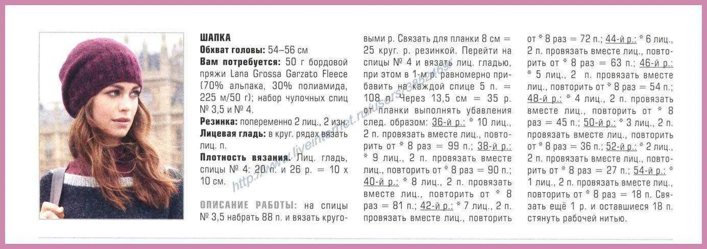 Покажи вязание шапок