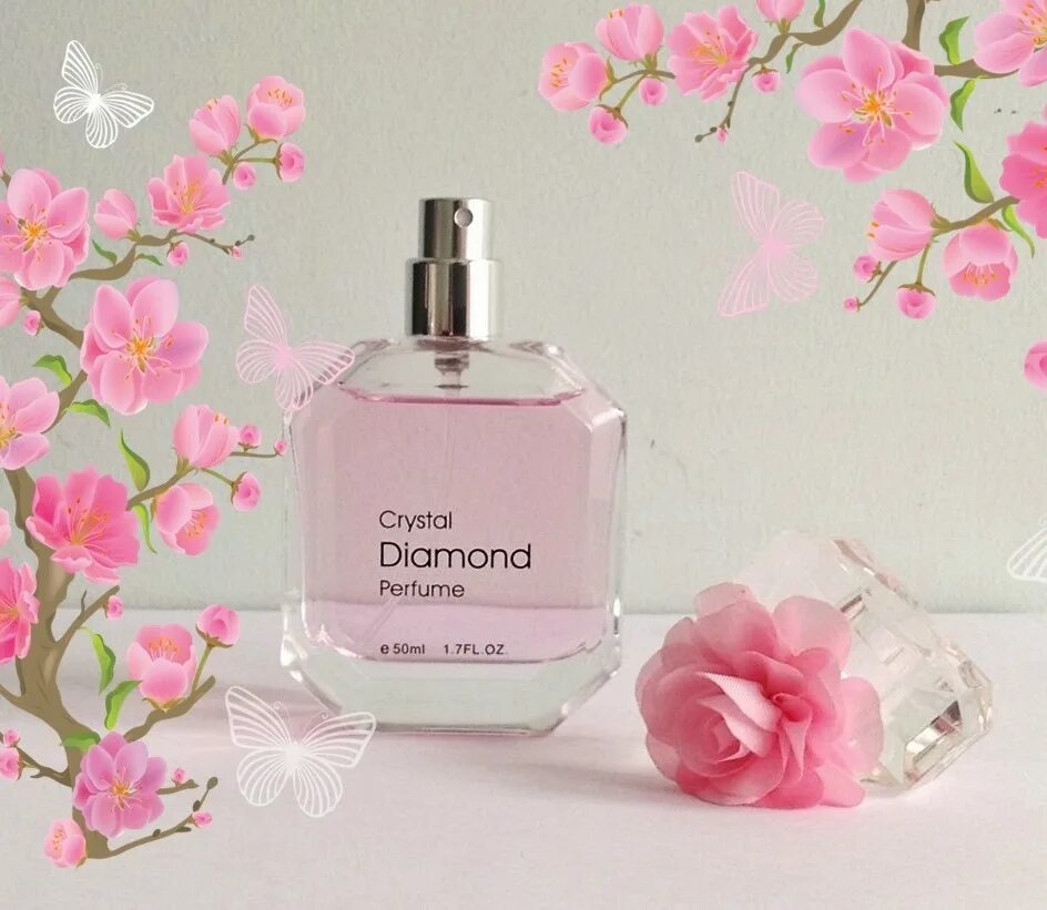 Туалетная вода с кристаллом диамонд. Духи минисо Crystal Diamond. Духи Crystal Diamond Perfume. Диамондс Кристалл духи.