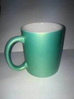Большая зеленая кружка