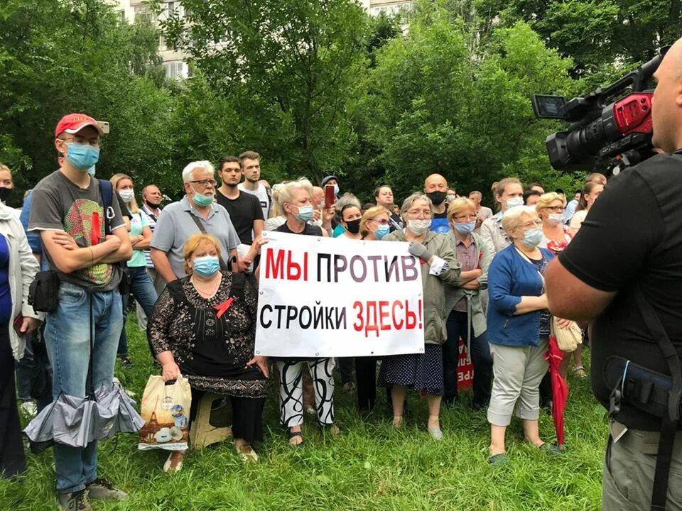 Жители против строительства