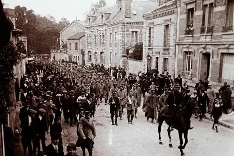 Патриотический подъем в начале первой мировой
