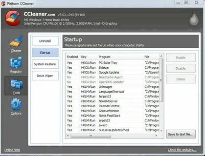 Install clean up