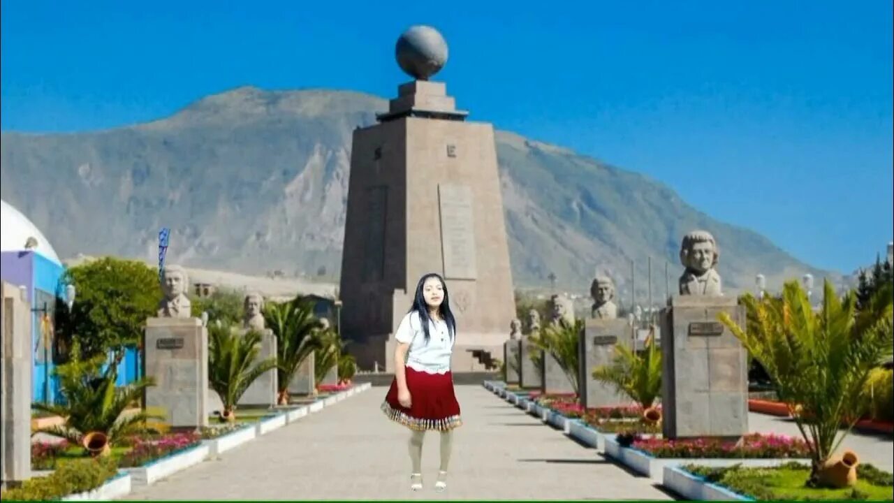 Ла ла дель мундо. Ла ла дель мундо. Башня кубическая. Ciudad mitad del mundo эквадор. Церковь ла лус дель мундо.