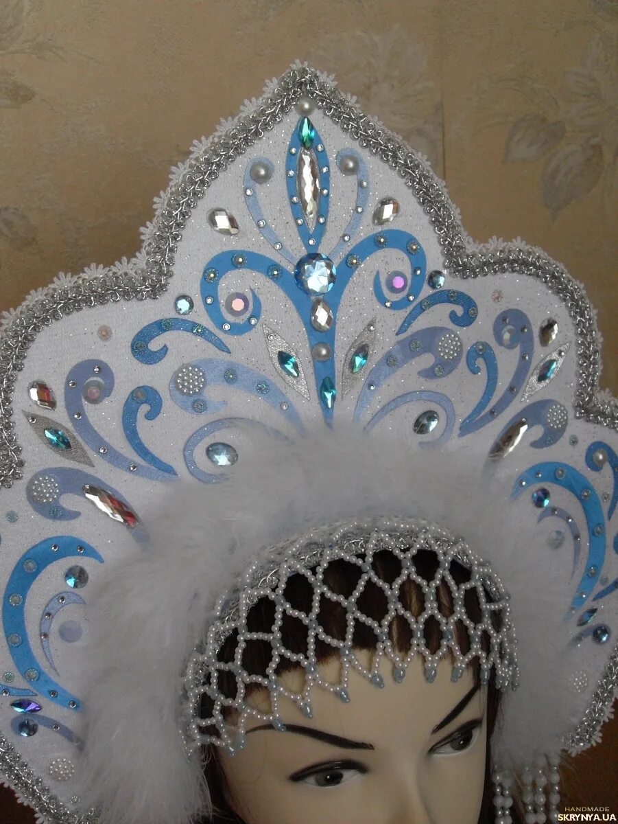 кокошник корона для снегурочки. кокошник из картона. кокошник из картона. украшение кокошника. как сделать кокошник для снегурочки из картона.