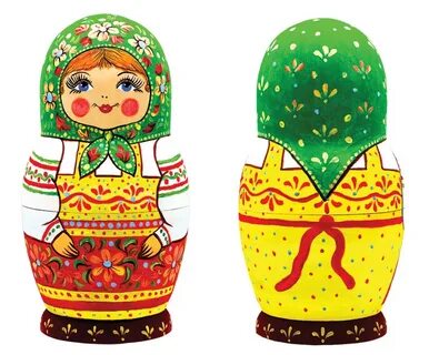 Филимоновская игрушка матрешка