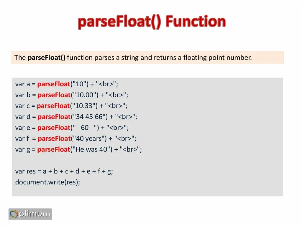 Parsefloat. PARSEINT PARSEFLOAT. PARSEFLOAT JAVASCRIPT. Разницы PARSEINT PARSEFLOAT.