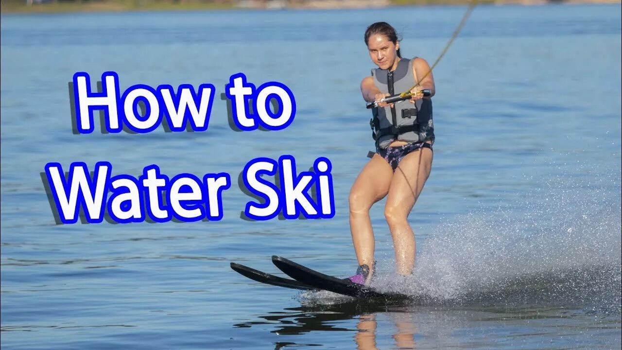 Водные лыжи obrien Waterskis. Water Skating. На пляже по английскому языку Waterski. Water Skate. How to ski