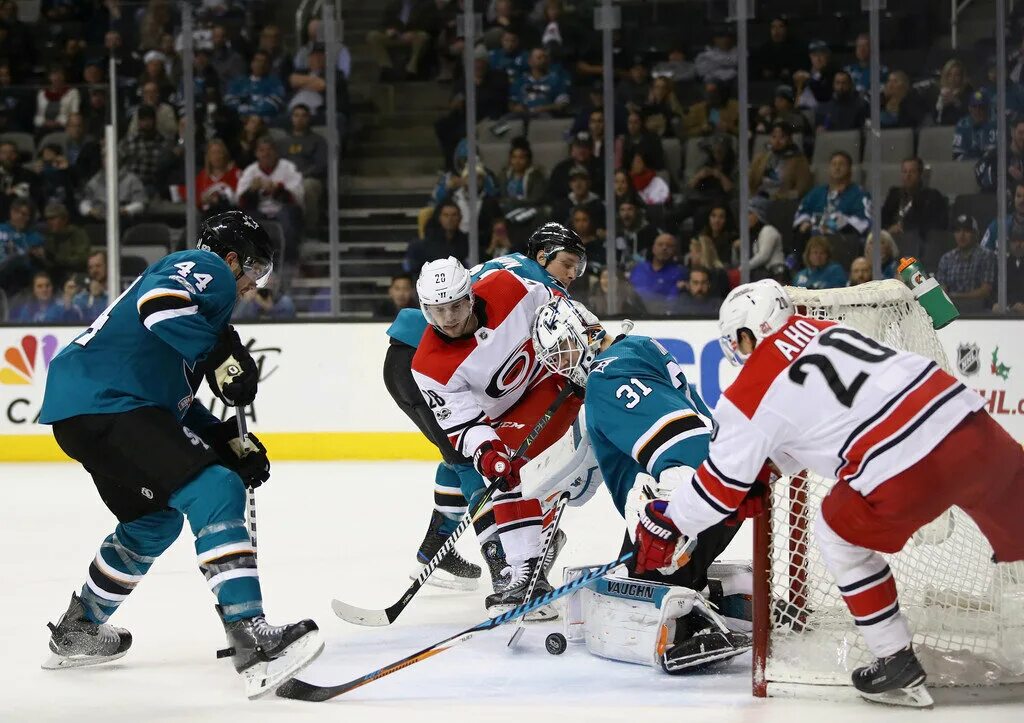 Carolina Hurricanes San Jose Sharks.