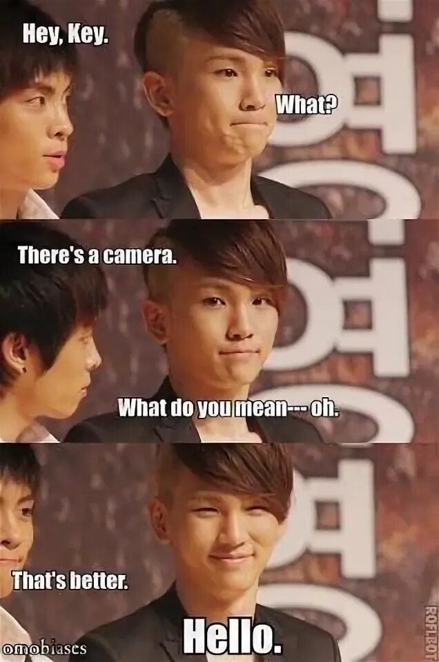 I thought that i my key