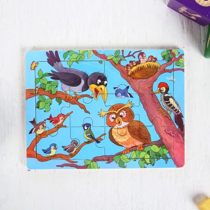 Деревянный объемный пазл. Головоломка птица. Игрушка "птичка". Головоломка птица. 3д пазлы объемные.