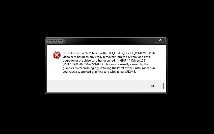 Connection unexpectedly closed. Вылетает ошибка при запуске игры. Putty Fatal Error. При запуске игры ошибка DIRECTX. NFS Rivals вылетает ошибка DIRECTX.