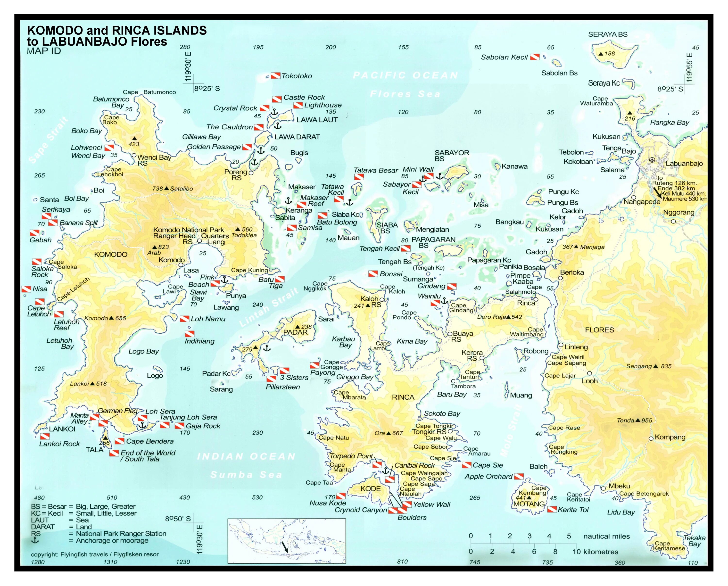Где находятся комодские острова map knp  Виталий и Марина Flickr