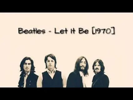 Let it be more