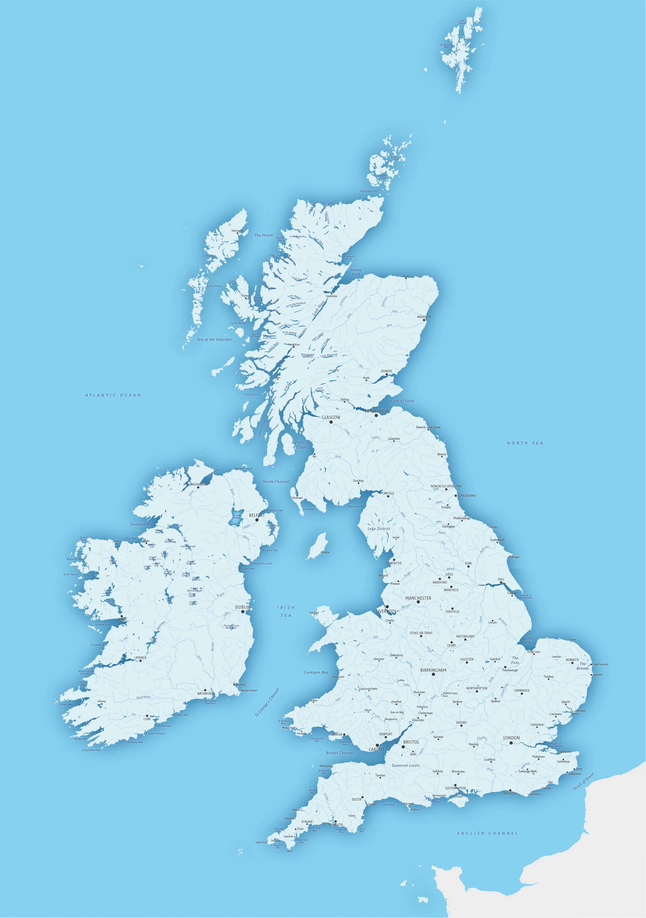 Контурная карта Великобритании. Контур острова Великобритания. Контурная карта британских островов. Карта Британии без надписей.