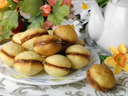 Печенье с молоком в духовке