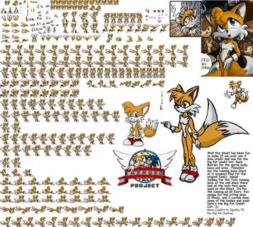 Exetior's Tails sprite sheet by IzanagiUniverse on DeviantArt