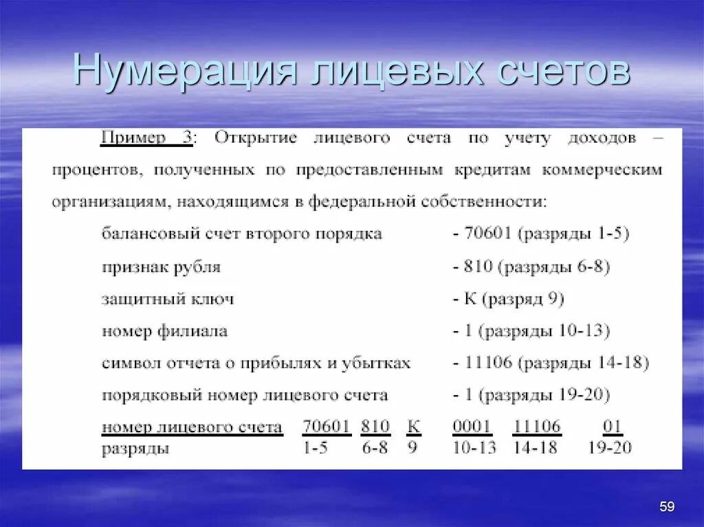 Нумерация лицевых счетов. Структура номера лицевого счета. Счета второго порядка. Порядковый номер лицевого счета. Работа с лицевыми счетами