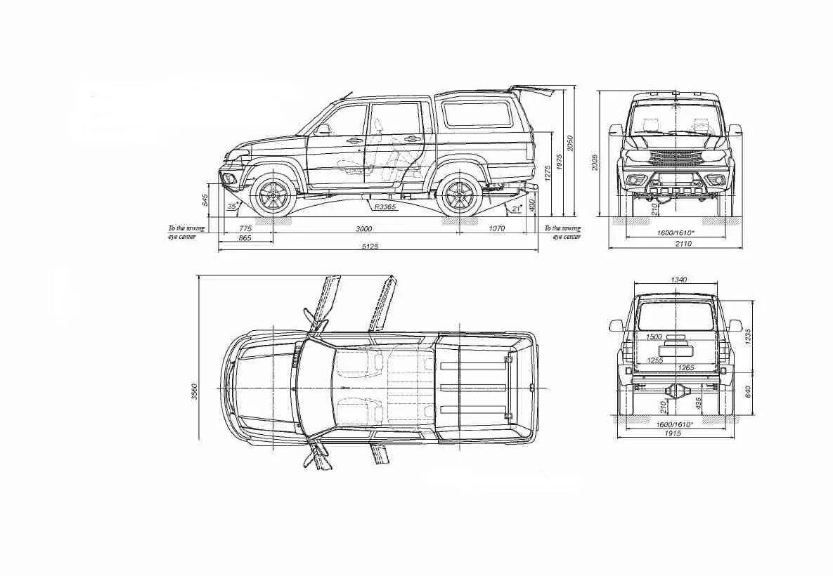 УАЗ-23632 UAZ Pickup габариты. УАЗ 3163 UAZ Patriot габариты. Габариты УАЗ Патриот пикап 2012. Габариты УАЗ Патриот 4х4. Уазик объем