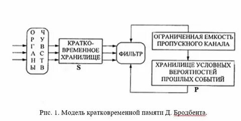 Модель внимания бродбента