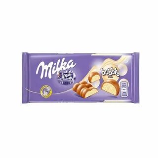 Милка белый пористый