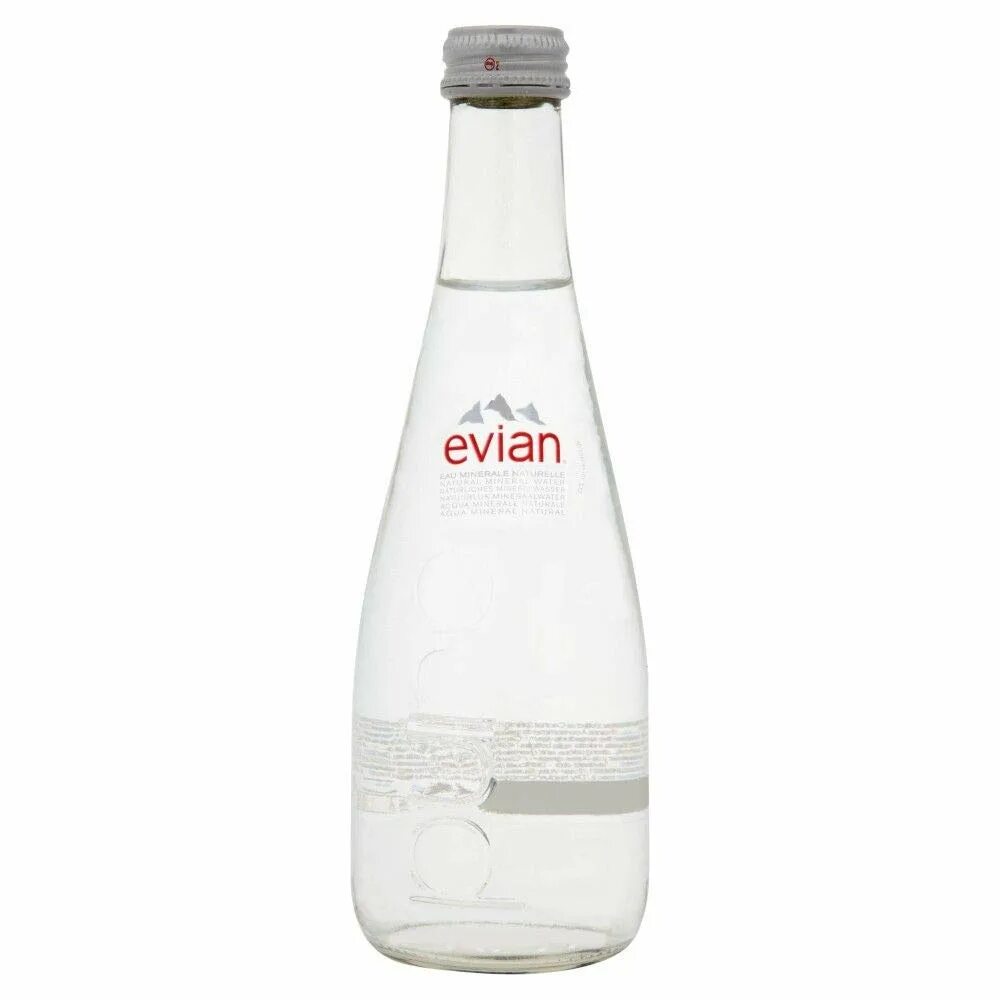 Evian 330ml. Evian Water Glass Bottle. Вода Эвиан в стекле. Вода Evian 0.33 стекло. Дорогая вода в бутылках