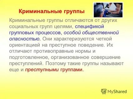 Криминогенные группы