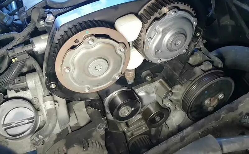 Замена ремня ГРМ Шевроле Круз 1.6 109, 1.8 автомат, механика своими руками AutoT