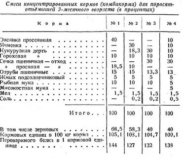 Можно давать комбикорм поросятам