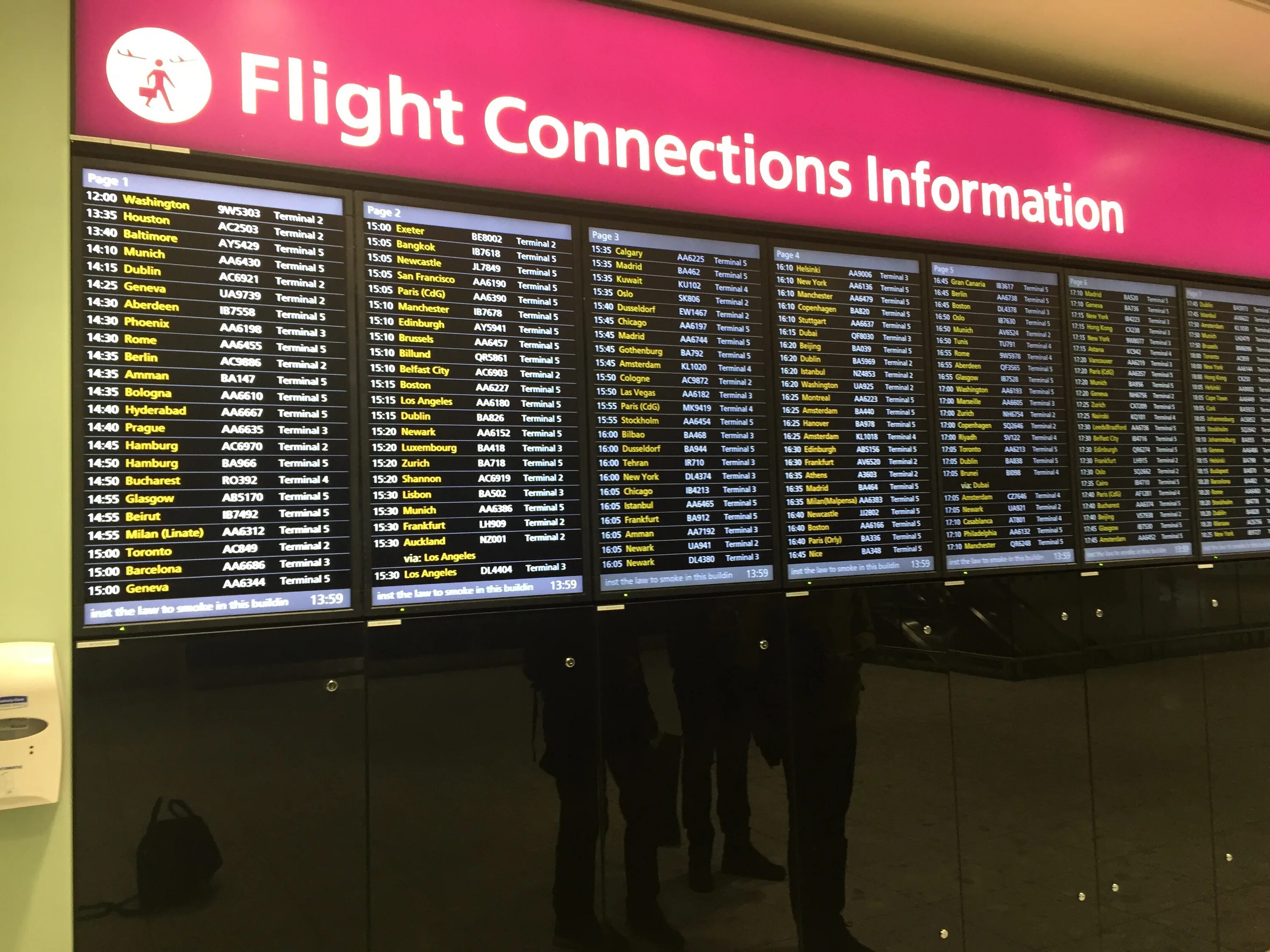 Flights airports