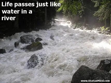I like water