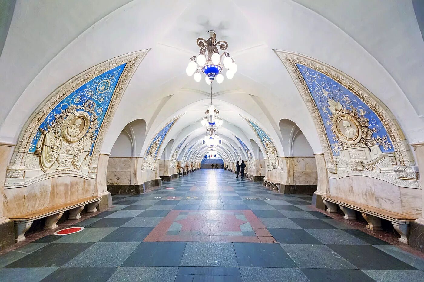 Станции метро москвы внутри