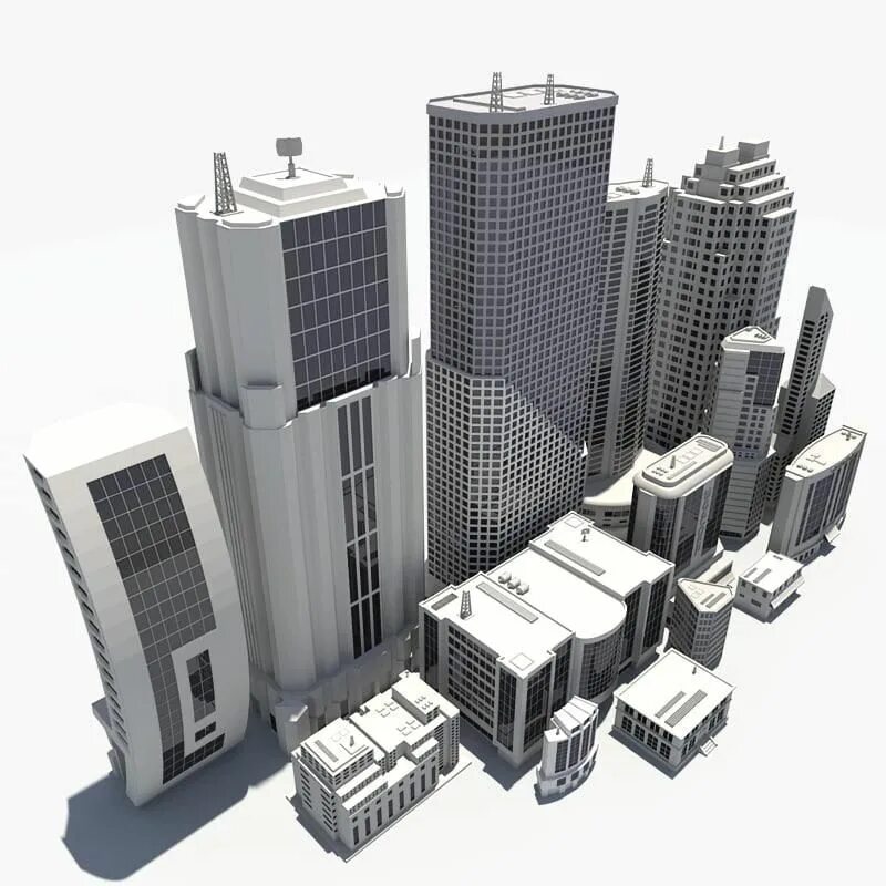 Бесплатные модели зданий. 3d модель города 3ds max. 3d модель здания. макет здания. 3д моделирование зданий.