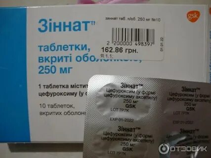 Зинат применение