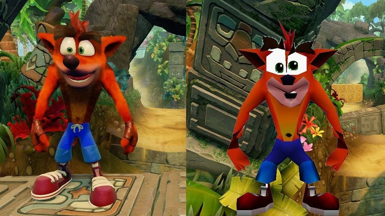 Крэш бандикут 1. Ремастер Крэша Бандикута. Crash Bandicoot 1996.