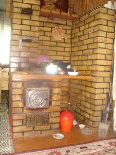 Беленная печка